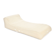 Fabric Covered Pool Float - Cream Sunbed Lounger